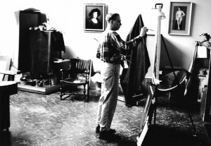 1 - Lack in his studio, c. 1959