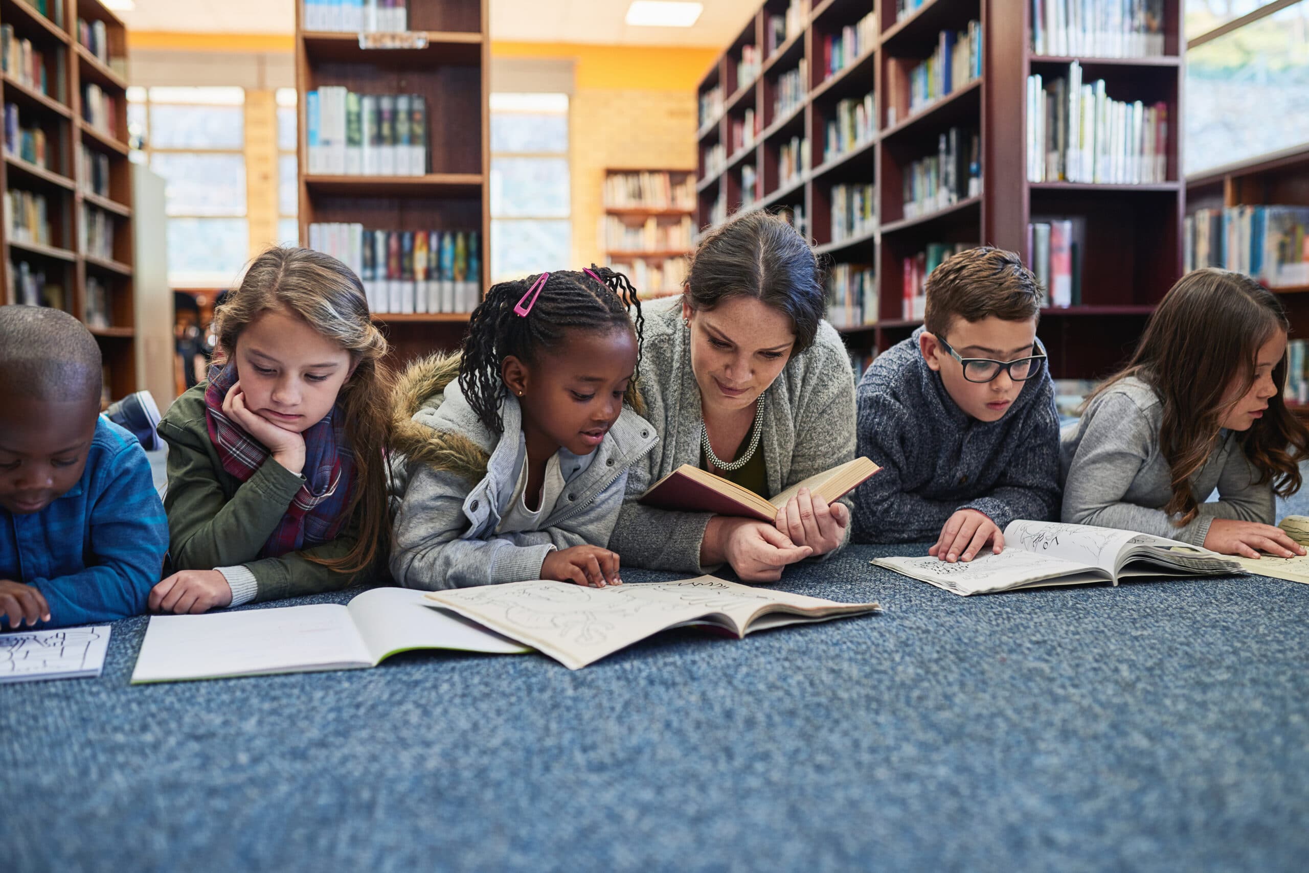 diverse classroom library books