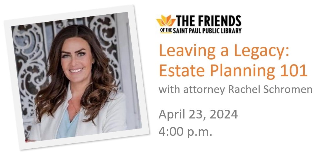 Leaving a Legacy: Estate Planning 101 @ Zoom